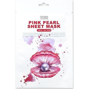 tenzero - Pink Pearl Sheet Mask - 1stuk