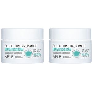 APLB - Glutathione Niacinamide Cleansing Balm - 80ml (2ea) Set
