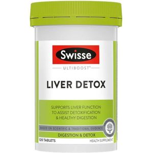 Swisse - Ultiboost Liver Detox Supplement - 120 Tablets
