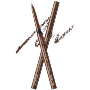 [DEAL]The Saem - Eco Soul Powerproof Super Slim Eyeliner - 0.1g - BR03 Teddy Brown