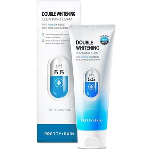 PRETTYSKIN - Double Whitening Cleansing Foam - 150ml