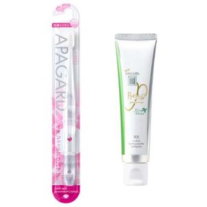 APAGARD - Premio Xtra Mint - 53g (1ea) + APAGARD - Crystal Toothbrush - 1pc - Random Color (1ea) Set