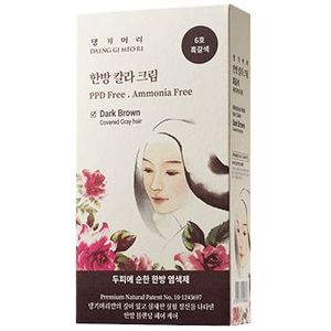 Daeng gi Meo Ri - Medicinal Herb Hair Color - 120g - Dark Brown