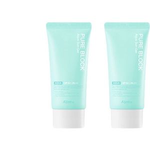 A'PIEU Pure Block Aqua Sun Gel SPF50+ PA+++ (2ea) Set