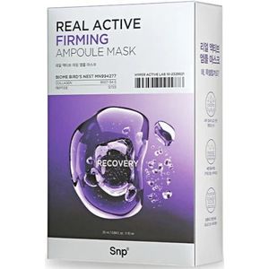 SNP - Real Active Firming Ampoule Mask - 10ea