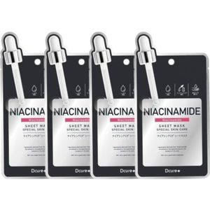 Picomonte - Dcure+ Niacinamide Face Mask - 1 pc (4ea)
