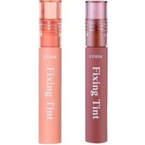 [PROMOTIE]ETUDE - Mask Proof Fixing Tint - 4g - 03 Mellow Peach (1ea) + 12 Salmon Brick (1ea) Set