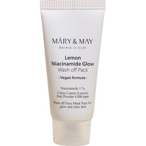 Mary&May - Lemon Niacinamide Glow Wash Off Pack - 30g