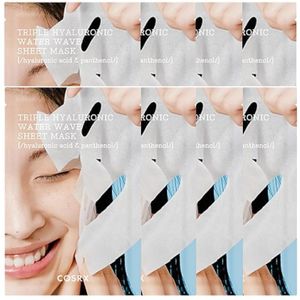 COSRX - Hydrium Triple Hyaluronic Water Wave Sheet Mask - 8pcs