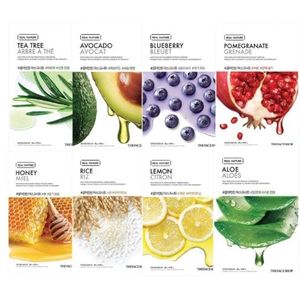 THE FACE SHOP Real Nature Face Mask Buffet Set