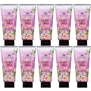 Kose - Precious Garden Body Milk - Romantic Rose - 200g (10ea) Set