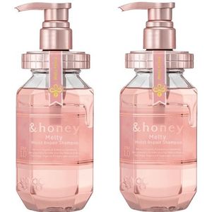 ViCREA - & honey Melty Moist Repair Shampoo Step1.0 - 440ml (2ea) Set