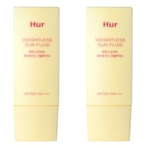 HOUSE OF HUR - Weightless Sun Fluid SPF50+ PA++++ - 50ml (2ea) Set