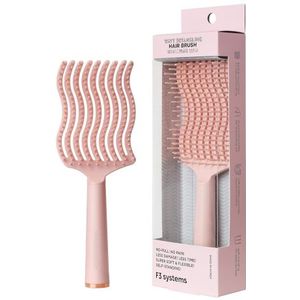 F3 SYSTEMS - Wavy Detangling Hair Brush - 1ea