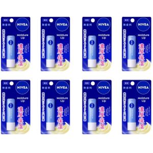 NIVEA Japan - Moisture Lip Unscented - 3.9g (8ea)