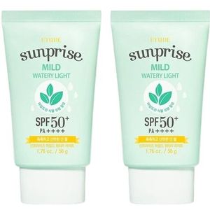 ETUDE - Sunprise Mild Watery Light Sunscreen SPF 50+ PA++++ - 50g (2ea) Set