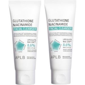 APLB - Glutathione Niacinamide Facial Cleanser - 80ml (2ea) Set