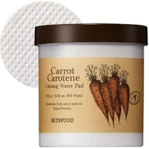 SKINFOOD - Carrot Carotene Calming Water Pad - 60stukken