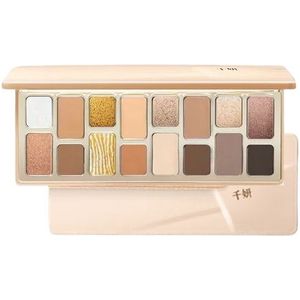 Cheeryep - 16-Color Natural Star Eye Shadow Palette - 11g - 11 Nature