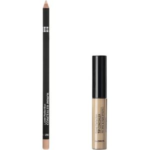 The Saem - Cover Perfection Concealer Pencil - 1.4g & Tip Concealer- 2.0 Rich Beige (1ea) Set