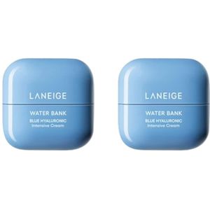 LANEIGE - Water Bank Blue Hyaluronic Intensive Cream - 50ml (2ea) Set