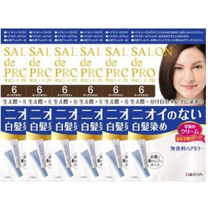 Dariya - Salon De Pro - Hair Color Cream - 6 Dark brown 6stukken set
