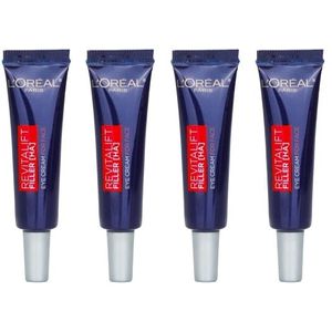 L'OREAL PARIS - Revitalift Filler HA Eye Cream For Face - 7.5ml (4ea) Set
