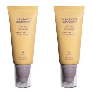 haruharu wonder - Black Rice Moisture Airyfit Daily Sunscreen SPF50+ PA++++ - 50ml (2ea) Set