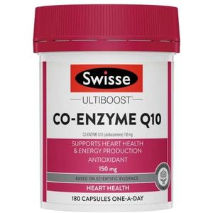 Swisse - Co-Enzyme Q10 150mg - 180 Capsules