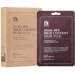 [Promotie] Benton - Snail Bee High Content Mask Pack - 10stukken