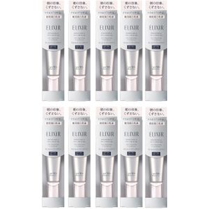Shiseido - ELIXIR Brightening & Skin Care by Age Daily Brightening UV Protector SPF50+ PA++++ - 35ml (10ea) Set
