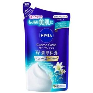 NIVEA Japan - Cream Care Body Wash British Royal Lily Scent Refill - 340ml