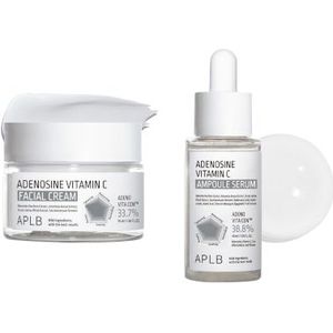 APLB - Adenosine Vitamin C Ampoule Serum - 40ml & Facial Cream - 55ml Set