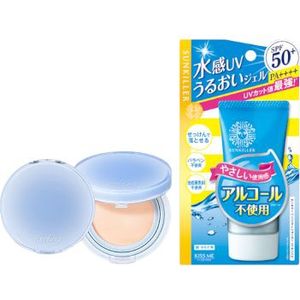 ISEHAN - Kiss Me Sunkiller Perfect Water Essence SPF50+ PA++++ - 50g X Romand - Bare Water Cushion - 20g - 17 Porcelain