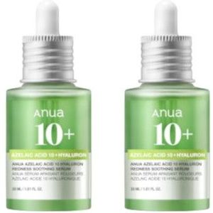 ANUA - Azelaic Acid 10 Hyaluron Redness Soothing Serum - 30ml (2ea) Set
