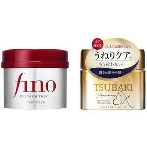 Shiseido - Fino Premium Touch Hair Mask - 230g + Shiseido - Tsubaki Premium Repair Hair Mask - 180g