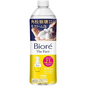 Kao - Biore The Face Foam Cleanser Smooth Clear Refill - 340ml