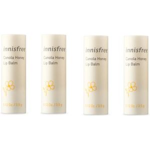 innisfree - Canola Honey Lip Balm (4ea) Set