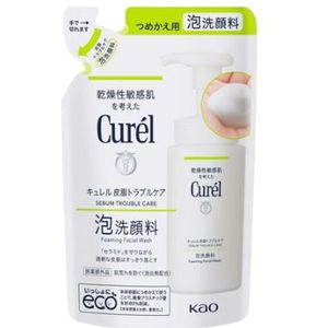 [Promotie] Kao - Curel - Sebum Trouble Care Foaming Wash Refill - 130ml
