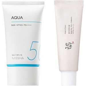 BEAUTY OF JOSEON - Relief Sun : Rice + Probiotic SPF50+ PA++++ - 50ml X MISSHA - All-Around Safe Block Aqua Sun SPF50+ PA++++...
