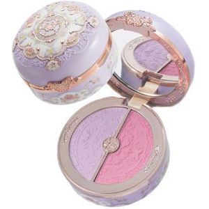 FlowerKnows - Butterfly Cloud Collar Highlighting & Blush Duo Powder - 6g - 04 Fluttering Romance