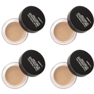 The Saem - Cover Perfection Pot Concealer - #1 Clear Beige (4ea) Set