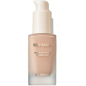 The Saem - Eco Soul Vegan Silk Glam Foundation SPF42 PA++ - 30ml - 21 Light Beige