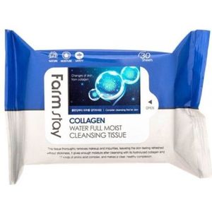 Farm Stay - Collagen Water Full Moist Cleansing Tissue - 30stukken