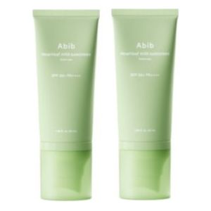 Abib - Heartleaf Mild Sunscreen Relief Tube SPF 50+ PA++++ - 50ml (2ea) Set