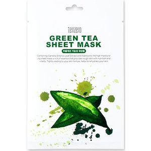 tenzero - Green Tea Sheet Mask - 1stuk