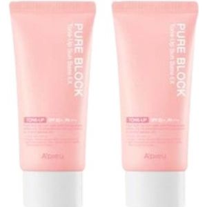 A'PIEU - Pure Block Tone-up Sun Base SPF50+ PA+++ - 50ml (2ea) Set