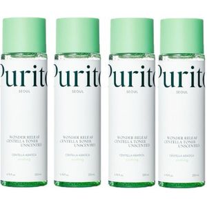 Purito SEOUL - Wonder Releaf Centella Toner Unscented - 200ml (4ea) Set