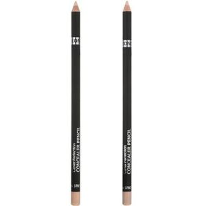 The Saem - Cover Perfection Concealer Pencil - 1.4g - 1.5 Natural Beige (1ea) + 2.0 Rich Beige (1ea) Set