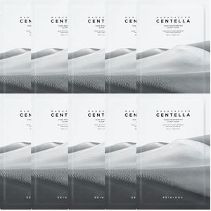 SKIN1004 - Madagascar Centella Tone Brightening Glow Mask - 1pc (10ea) Set